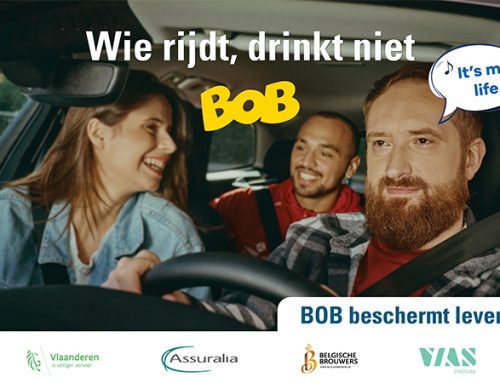BOB beschermt levens. Wie rijdt, drinkt niet!